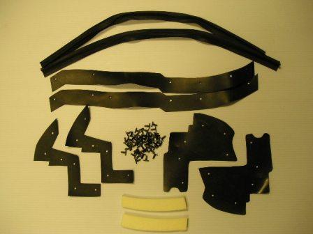 Inner Fender Splash Seal Kit - 1966 Dart Splash Shield Kit