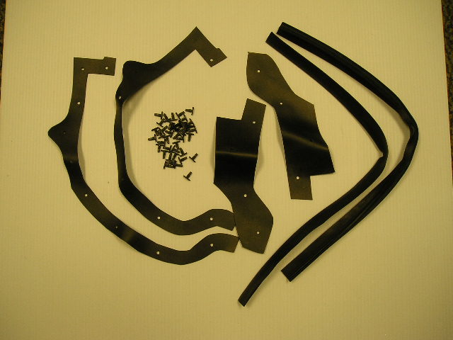 Lower Inner Fender Splash Seals  - DODGE ONLY Full splash shield  Kit