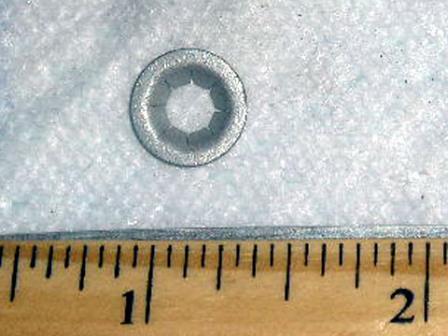 Push on retainer for heater cable ends 3/16" stud size