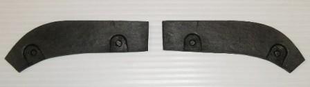 Rear Bumper To Quarter Panel Cushion, - (PAIR).  These are the cushions that fit at the corners between the paint and the top of the bumper.  PLYMOUTHS
