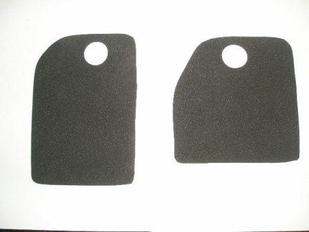 Fresh air door seals (pair)