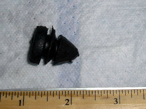 Convertible Top motor mount (Each) - 4 needed per car
