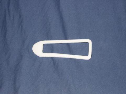 Rear T/L Housing-To-Body Gaskets 1966 Plymouth Valiant / Barracuda - Top lens portion (sold each)