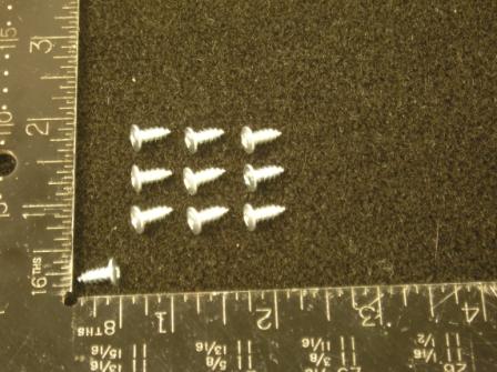 Sill Plate Screws : 10 piece set