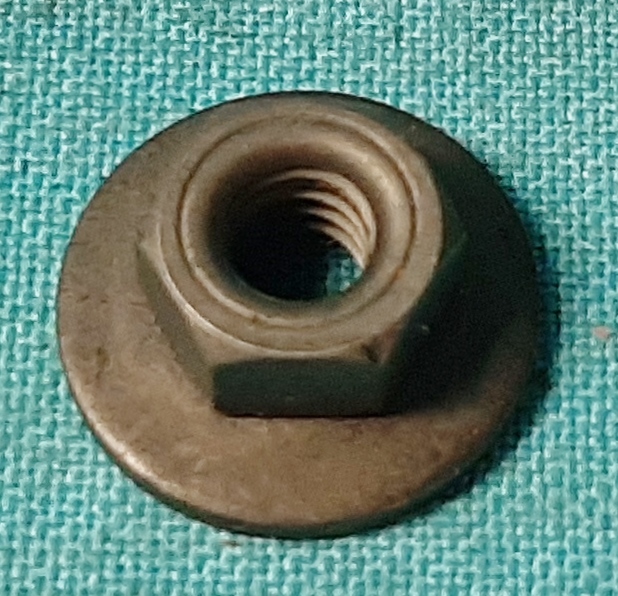 Free spinning washer nut - 1/4-20