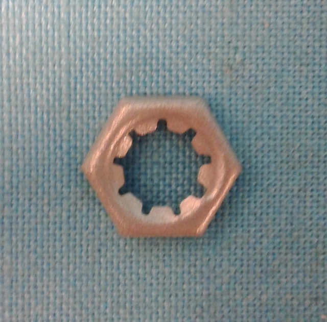 Hex Pal Lock Nuts - For Dash vent installation.  Each vent has(3) mounting pegs so (6) would be needed per vehicle.  (sold each)