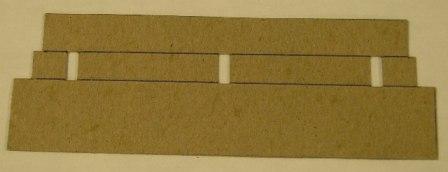 A/C cluster: Cardboard shroud for light chamber