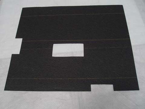 Fuel Tank Pads E-Body (original tar)