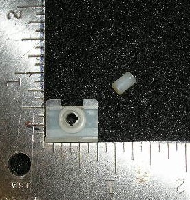 '67-69 Dart belt line clip.