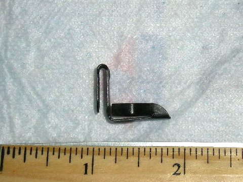 Door panel fastener. (metal clip)