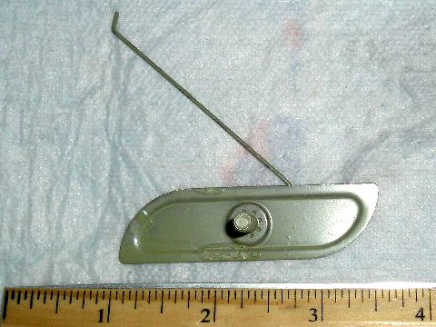 Wire Molding clip 10-24 X 3/4" 2-1/2" long