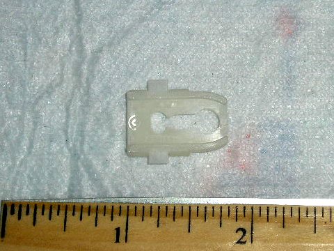 Nylon moulding fastener clips