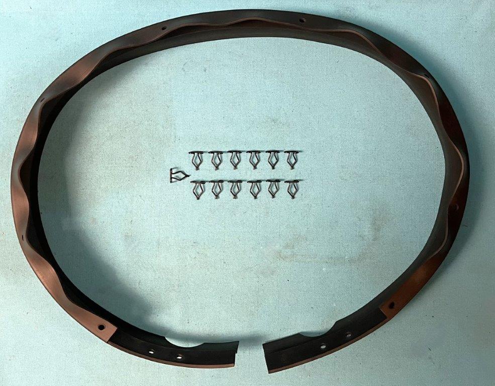 Radiator Support To Hood Seal - Uses clip #FS-90412 (included).