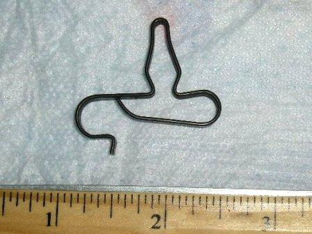 5/16" Line Clip. This black steel clip is manufactured using the original Chrysler tooling and will fit 1960 and later Chrysler vehicles. Secures lines to frame: This is a push-in style clip.