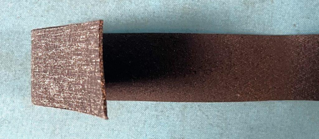 Gripstrip rubber & cork glass setting tape (1-1/2" wide by 1/16" thick). Sold by the foot.