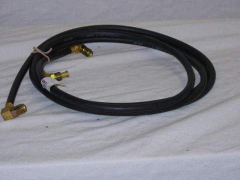Hydraulic Hose Kit, Black 60x60 hose Original Chrysler #1053 062. For 62 and prior cars.  Most cars need (2) sets of hoses - one per cylinder...This is for one cylinder - order (2) if you need for entire vehicle for both cylinders in vehicle.