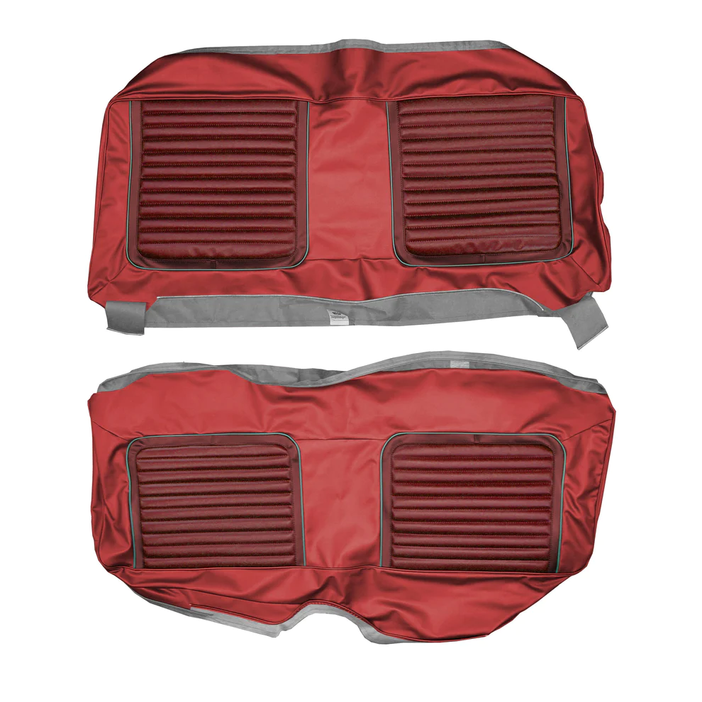 Seat Upholstery, Rear bench - Hardtop (Cologne grain inserts, Bison grain skirts with Cologne accents)