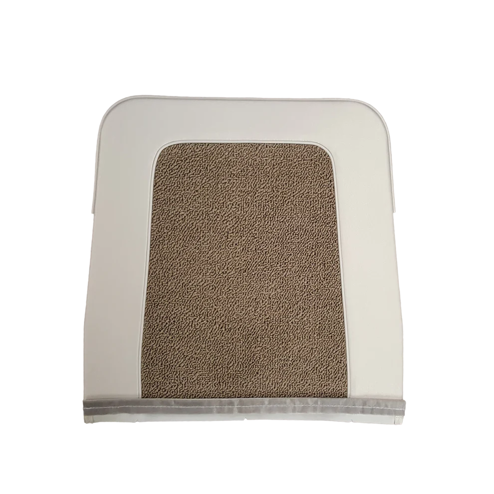Seat Upholstery, Pre-sewn vinyl & carpet front seat backs with new boards