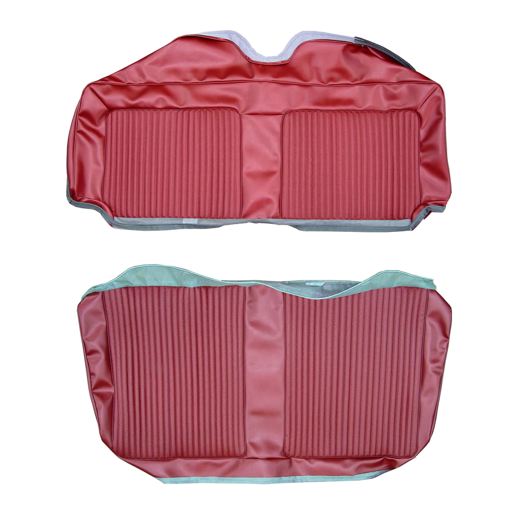 Seat Upholstery, Rear bench - Belveder II - Hardtop (Crater grain inserts and Cologne grain skirts)