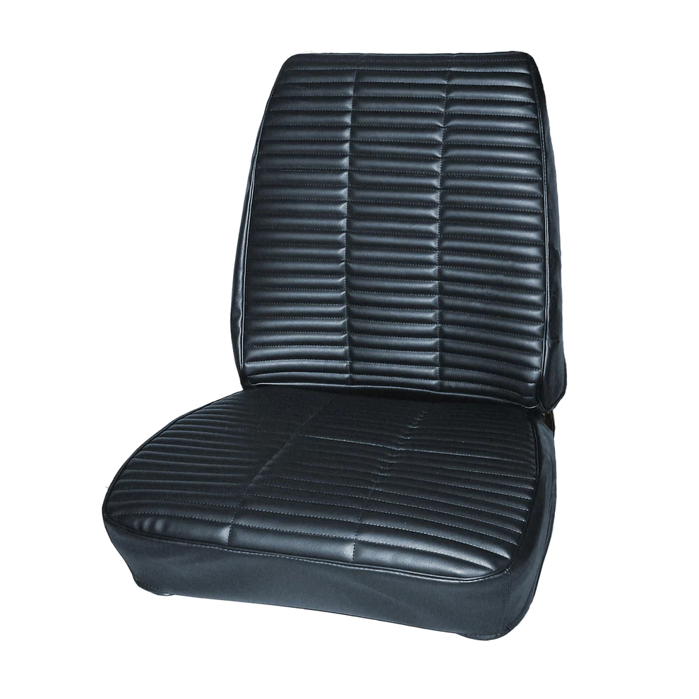 Seat Upholstery, Front buckets, pair (Cologne grain inserts and skirts) Coronet 500 models.