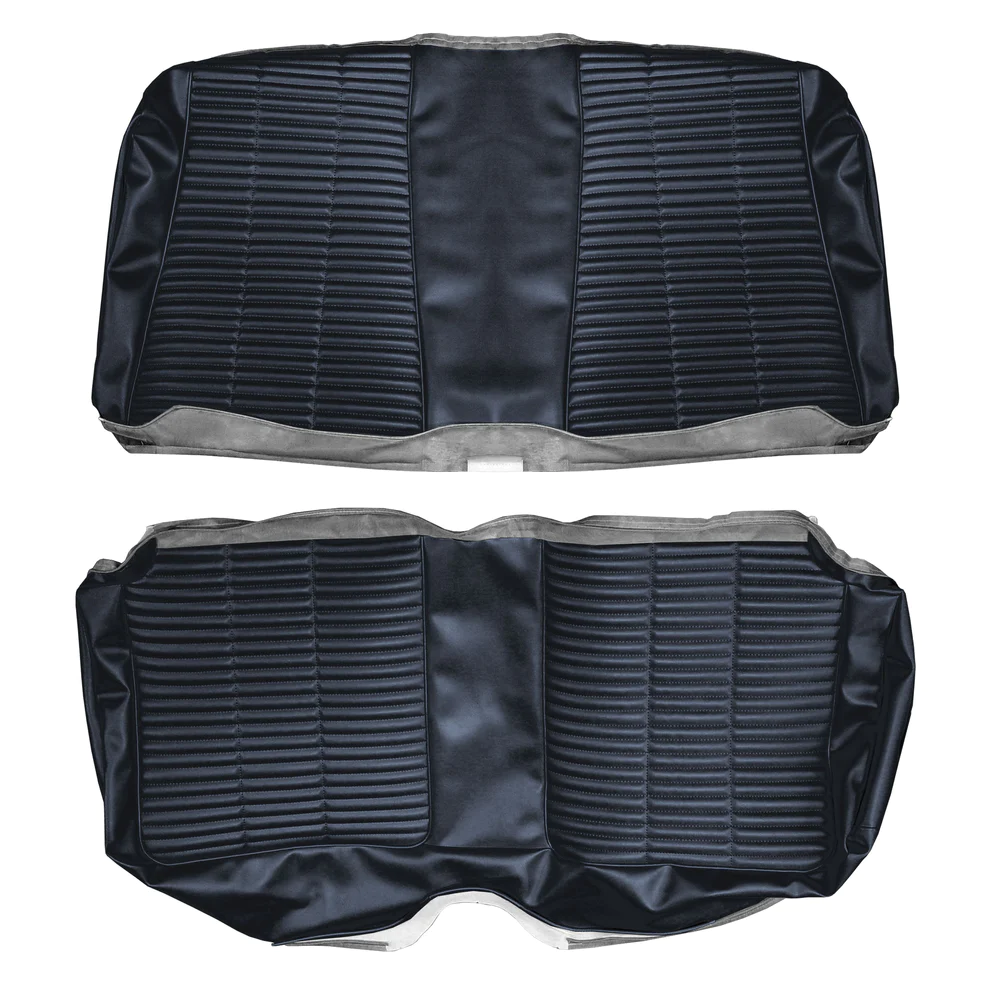 Seat Upholstery, Rear bench - Hardtop (Cologne grain inserts and skirts)