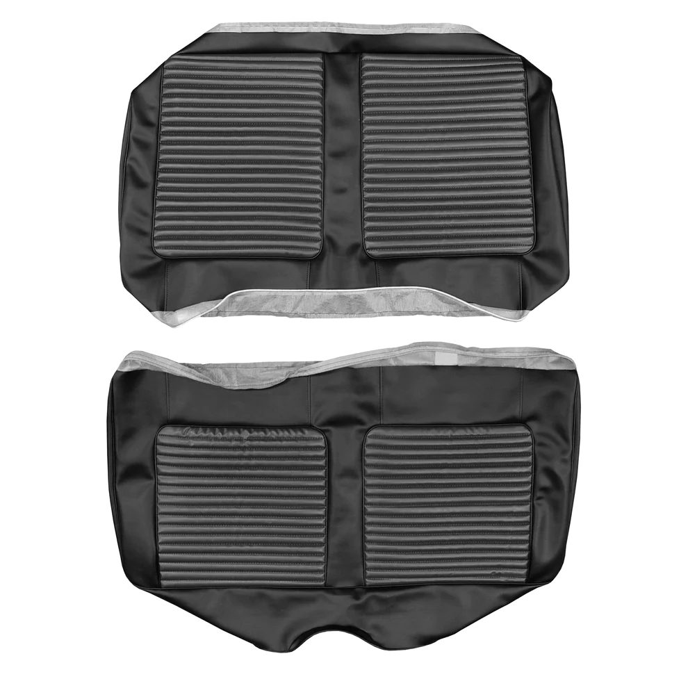 Seat Upholstery, Rear bench - Convertible (Cirrus grain inserts and Cologne grain skirts) Coronet 440 models
