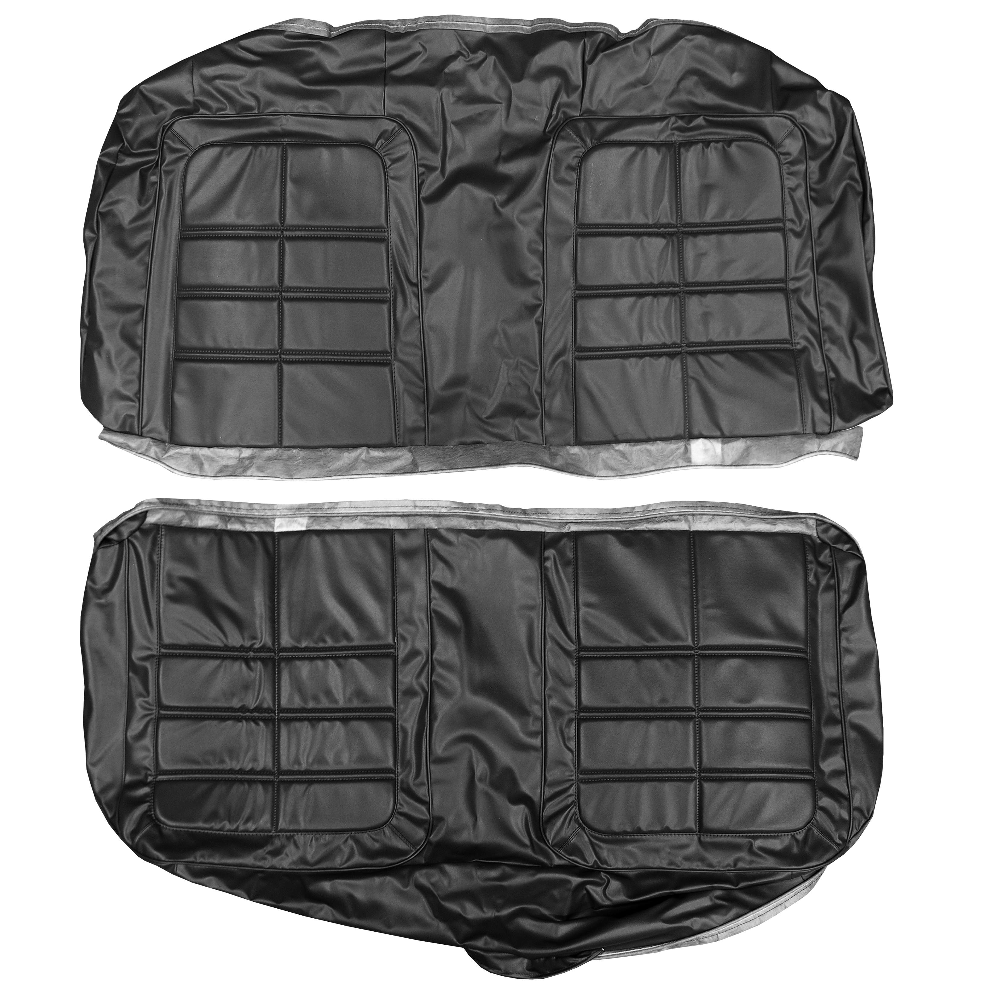 Seat Upholstery, Rear Bench (Cologne grain inserts and skirts) - Hardtops