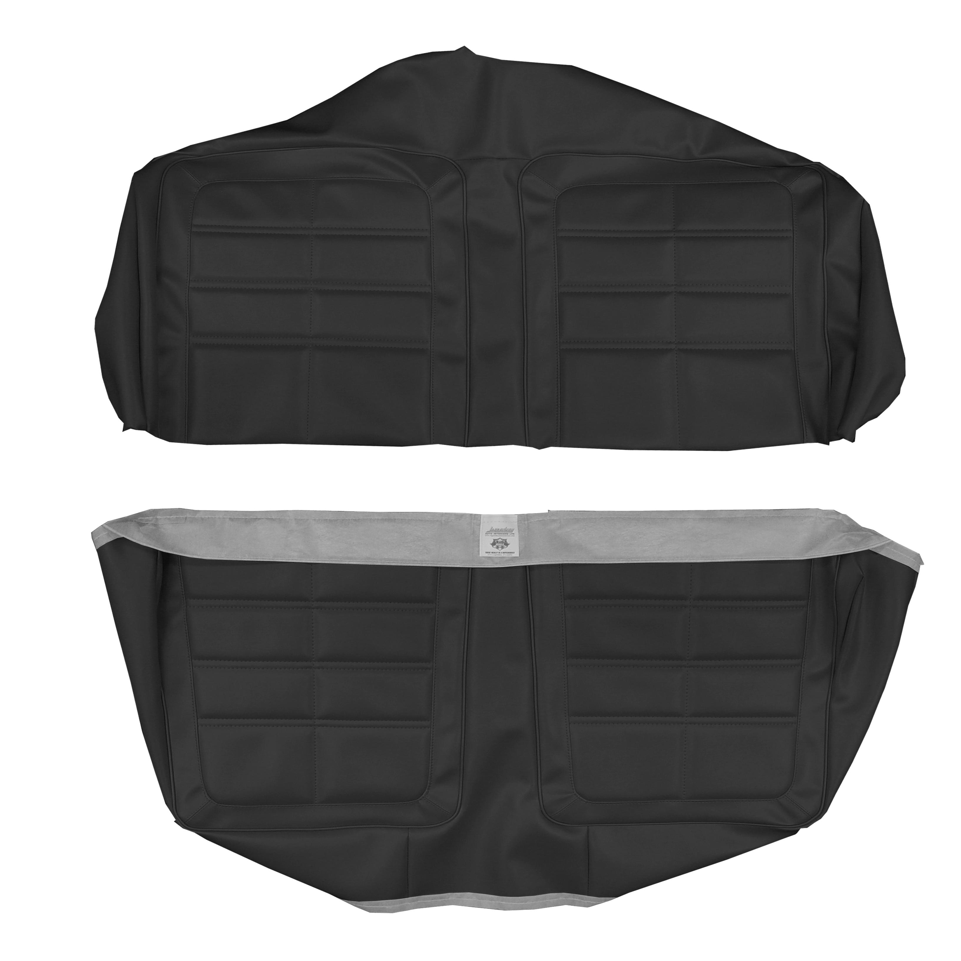 Seat Upholstery, Convertible - rear bench (Cologne grain inserts and skirts)