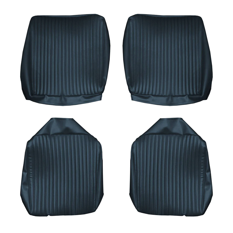 Seat Upholstery, Rear buckets, pair (Bambino grain inserts and Cologne grain skirts)