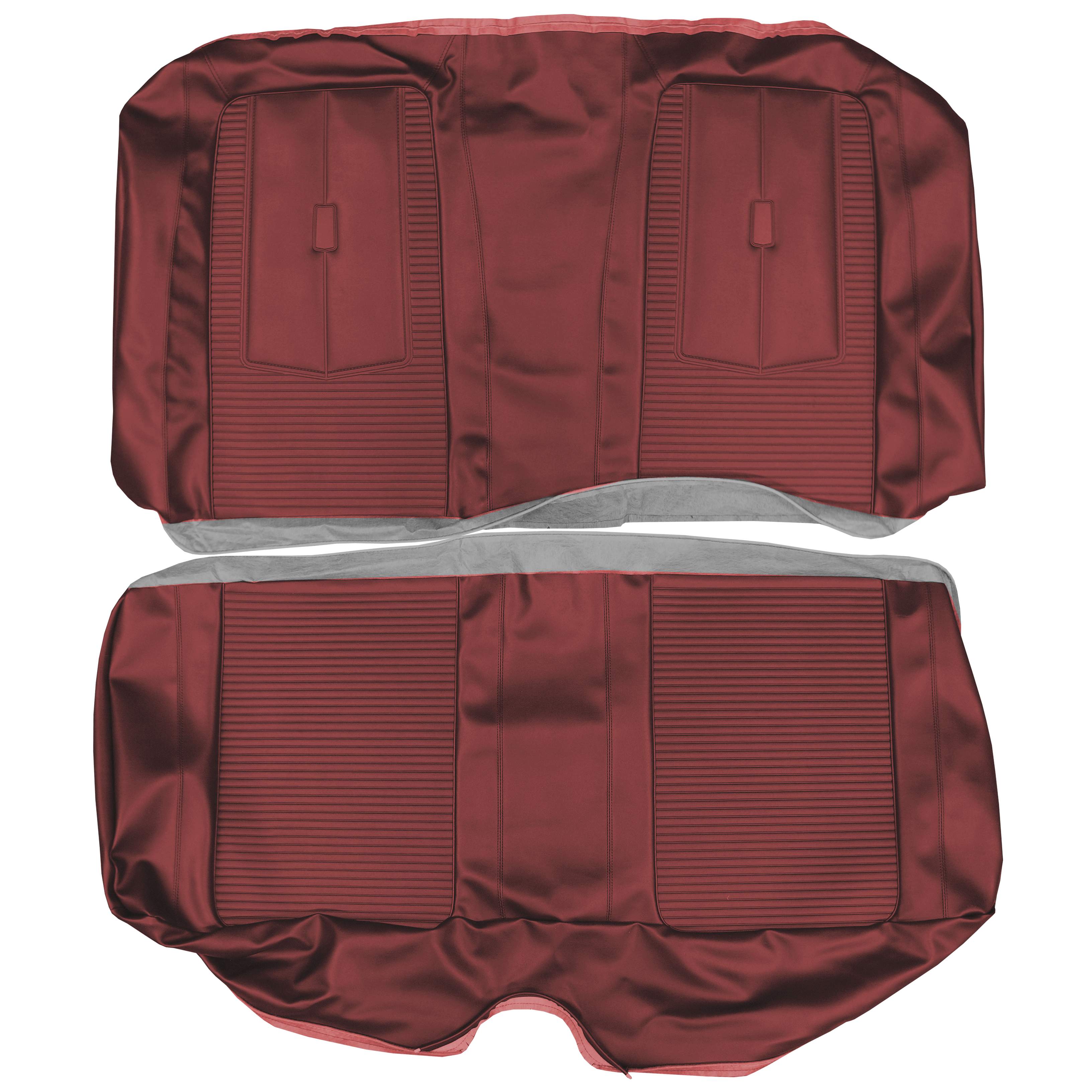 Seat Upholstery, Rear bench (Heat sealed Cologne grain inserts and skirts) - Hardtops