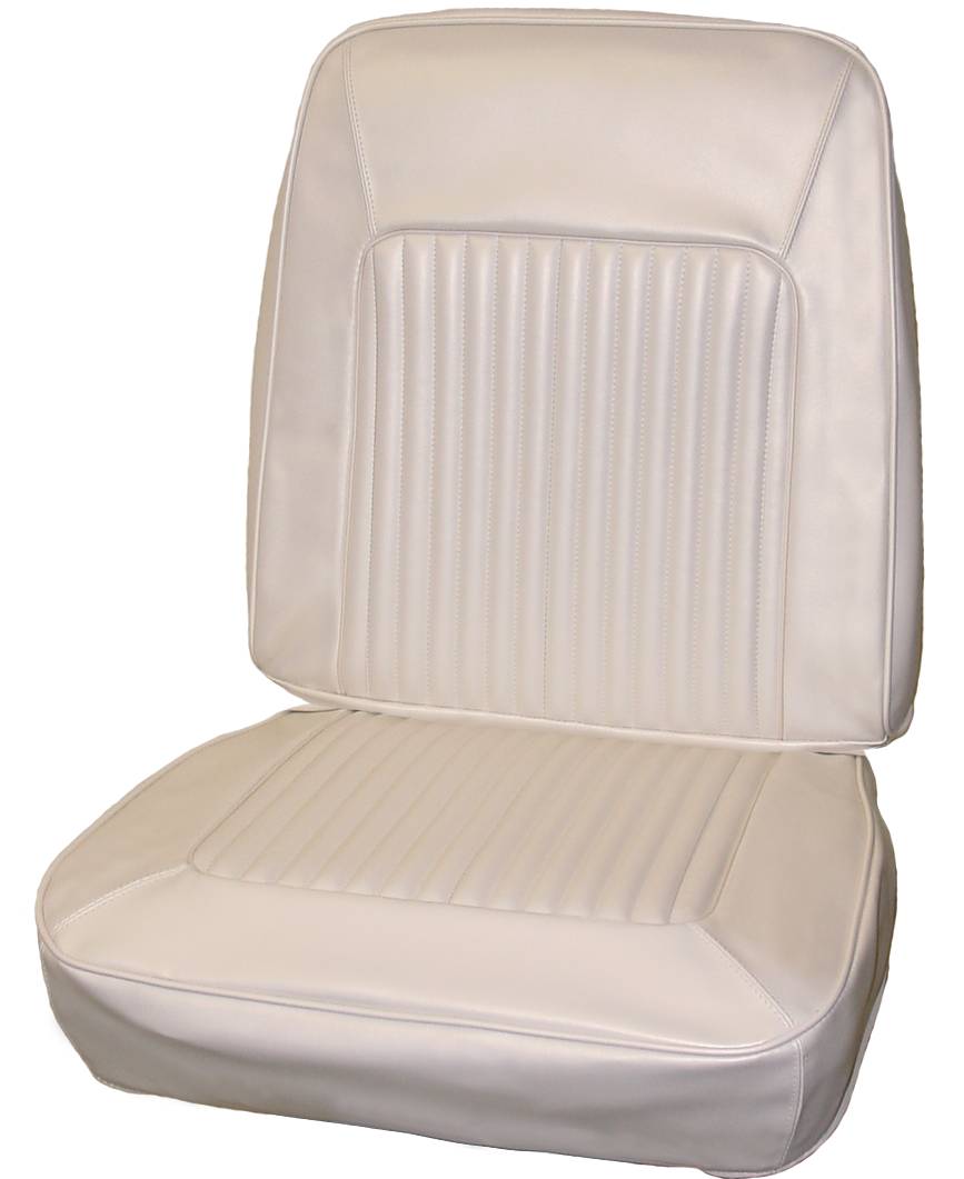 Seat Upholstery, Front buckets, pair (Cologne grain inserts and skirts)