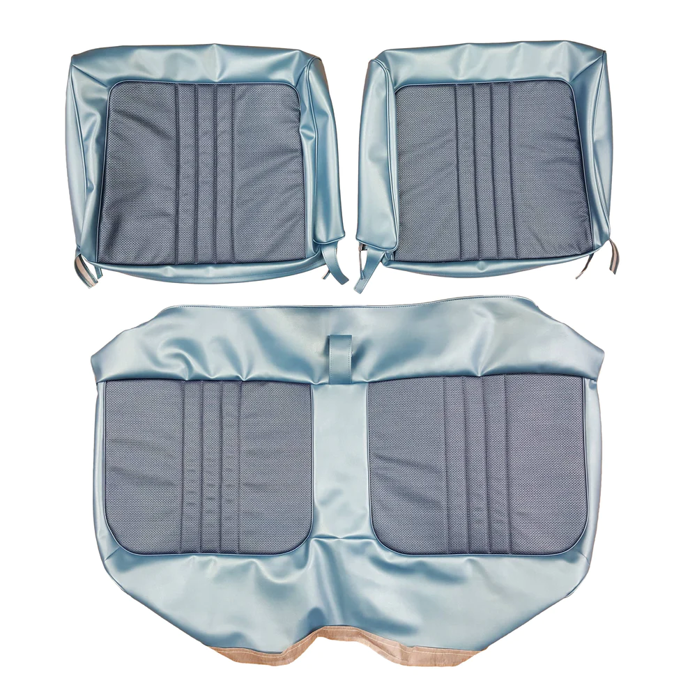 Seat Upholstery, Front split bench - coupe (Rosette grain inserts and Cologne grain skirts)