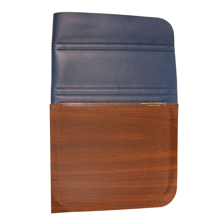 Rear door panels. Convertibles only. Price shown per PAIR.
1969 Sport Satellite & GTX
Bucket style seats
Die-electrically heatsealed Coachman grain with woodgrain & chrome accent strip