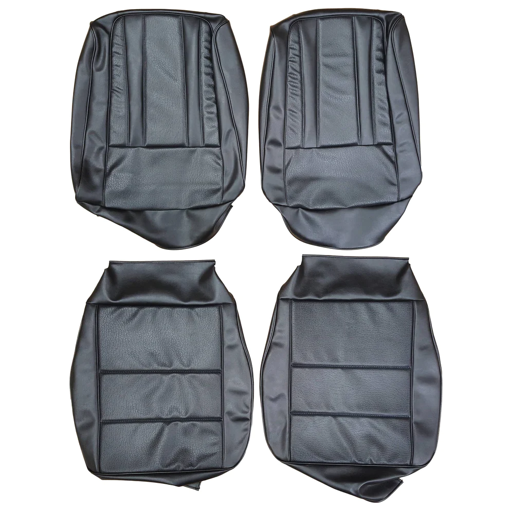 Seat Upholstery, Front bucket seats, pair (Boar grain inserts and Coachman grain skirts) - Sport Fury