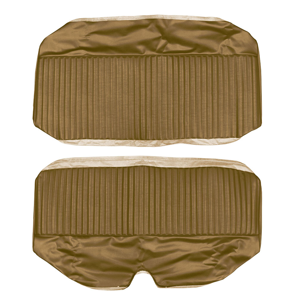Rear Bench seat upholstery - 2dr hardtop - Swinger and Swinger 340.  Ascot Grain inserts and Coachman grain skirts