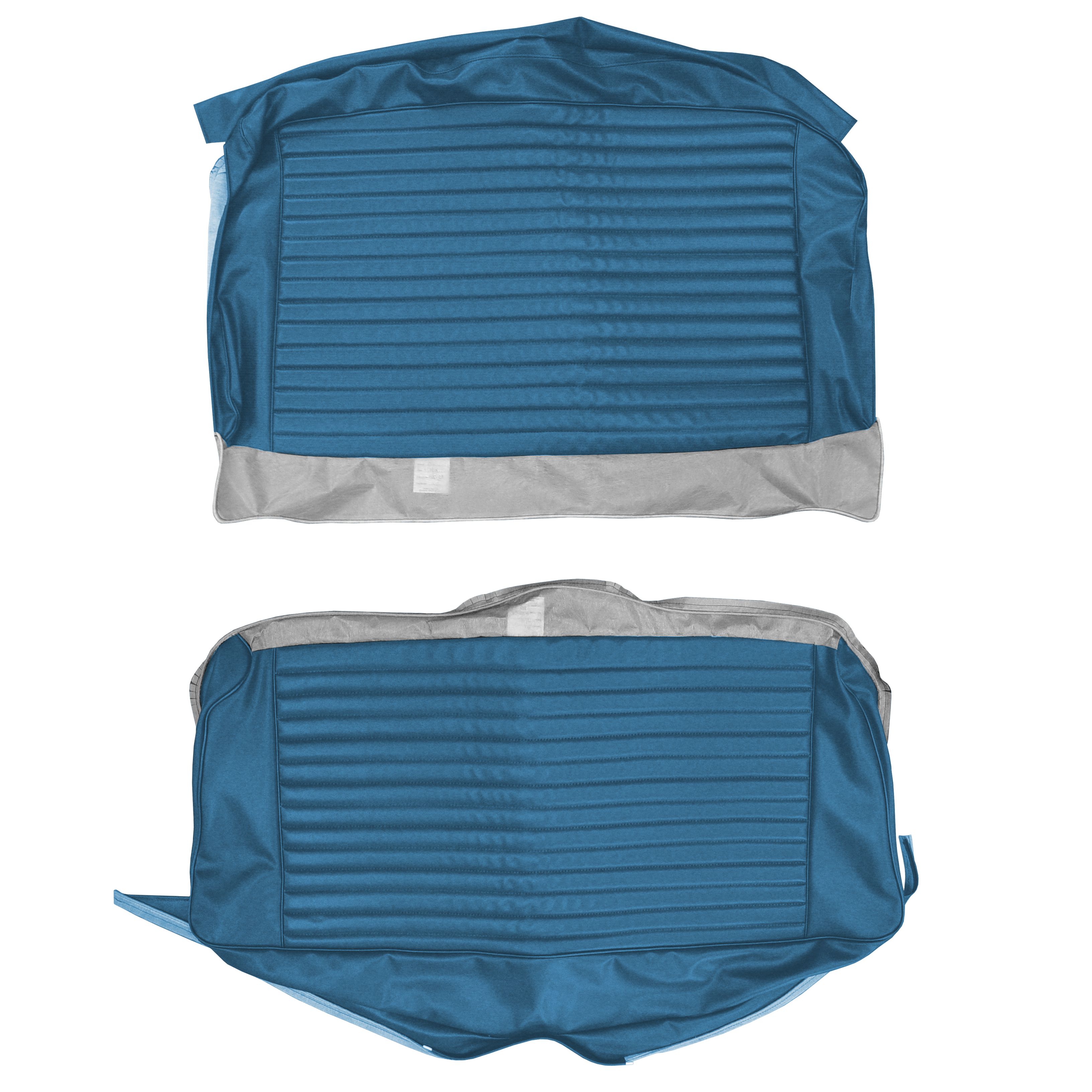 Seat Upholstery, Rear bench, Standard Upholstry - Convertible (Coachman grain inserts and skirts)