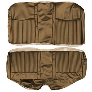 Seat Upholstery, Rear Bench (El Paso grain inserts and Coachman grain skirts). Duster / Duster 340.