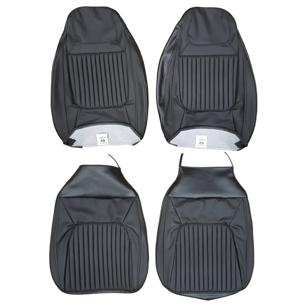 Seat Upholstery - PAIR - R/T, SE & Challenger. Front Buckets Leather.  Any color other than black surcharge to retail price aprox. $ 350 - call to verify.