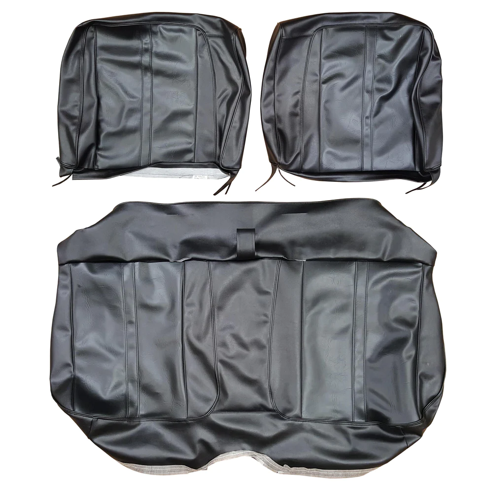 Seat Upholstery, Front split bench - Décor Package (Shallow Elk grain inserts and Coachman grain inserts)