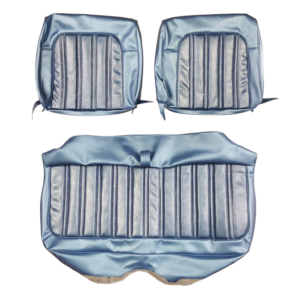 Seat Upholstery, Front split bench - Décor Package (Shallow Elk inserts and Coachman grain skirts