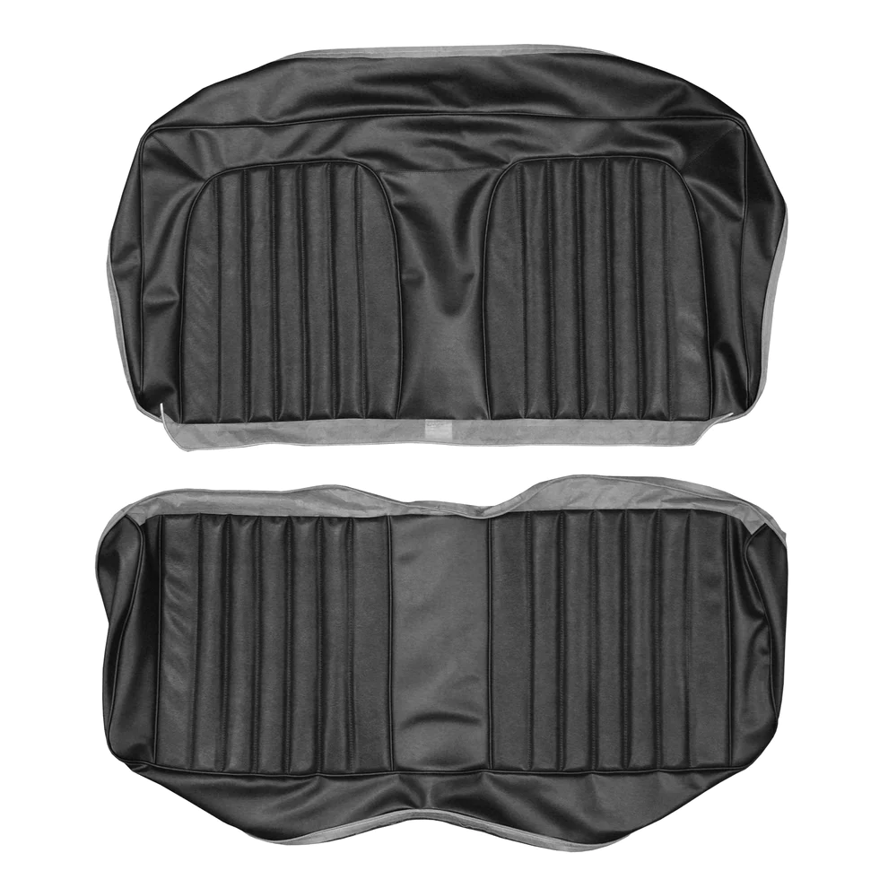 Seat Upholstery, Rear bench (Shallow Elk grain inserts and Coachman grain skirts) - Charger SE models.