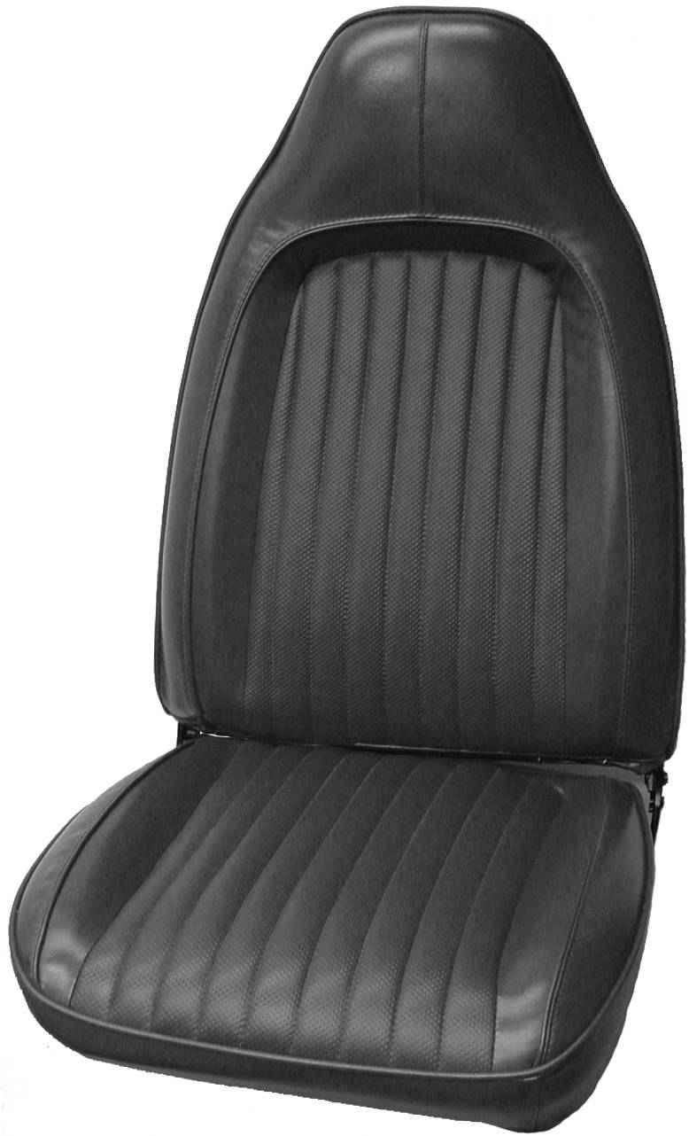 Seat Upholstery, Front buckets - pair (Empire grain inserts and Coachman grain skirts)