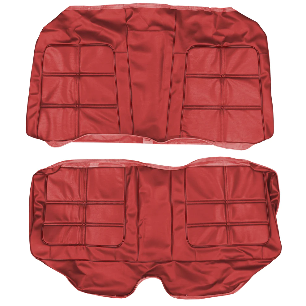 Seat Upholstery, Rear bench (Ascot grain inserts and Coachman grain skirts)