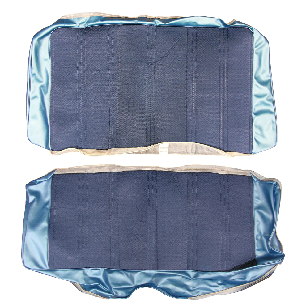 Rear Bench - hardtop - Cloth style.  Cloth inserts and Coachman Grain Skirts
