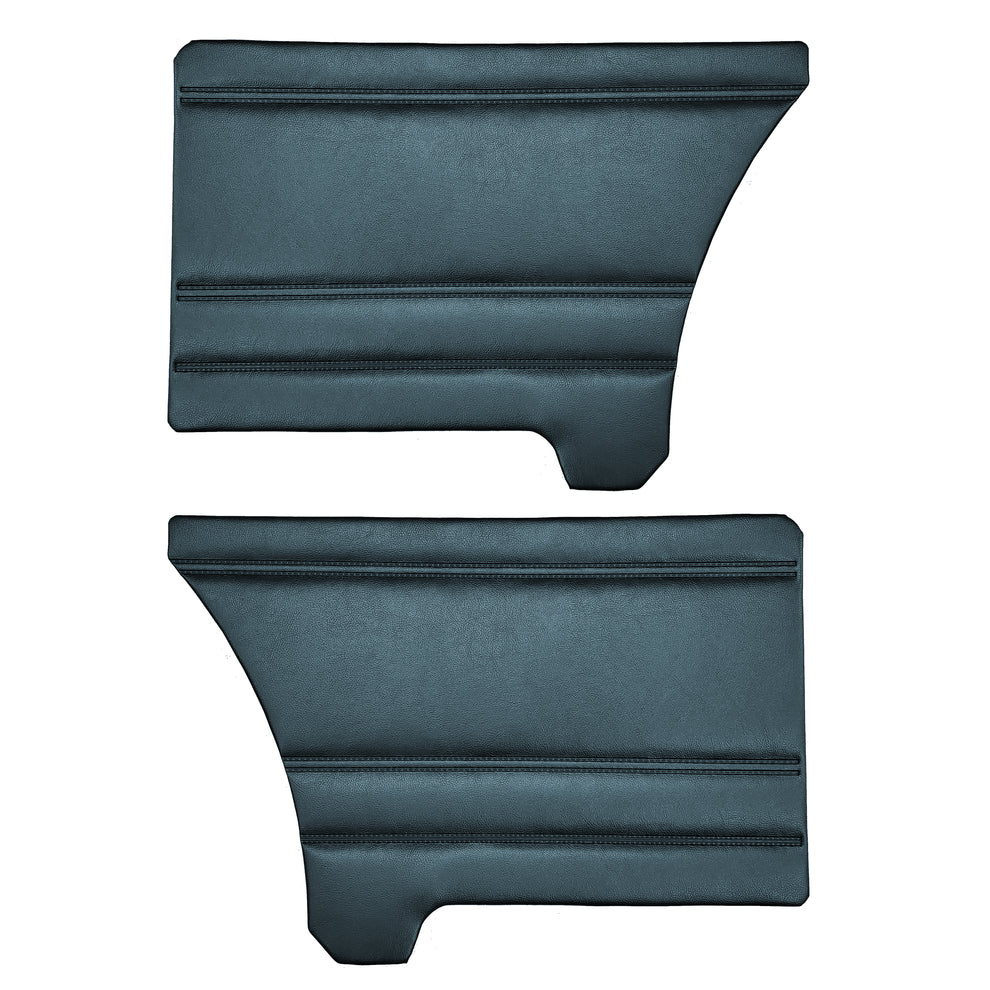 Rear panels - bench seat (pair).  Made to match front panels IL-DO71CLS0012 and are Die-electrically heatsealed Coachman Grain.