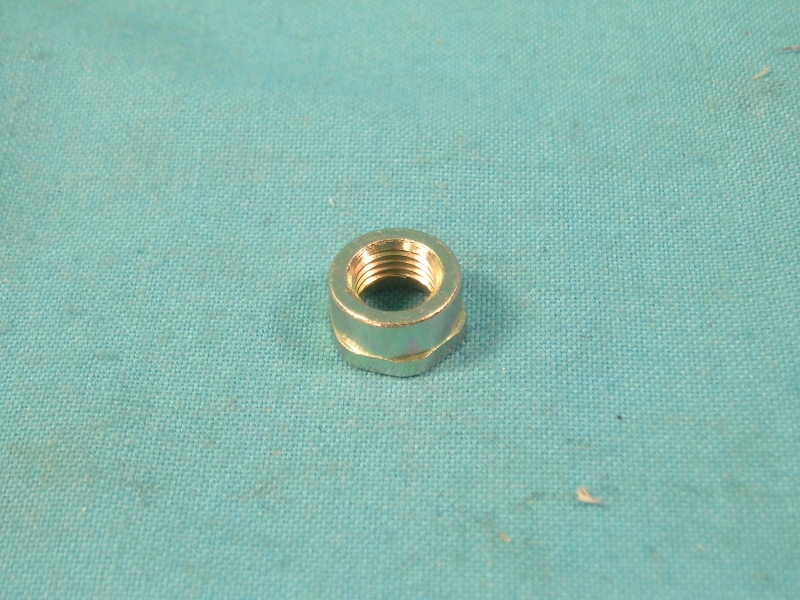 Fine thread lock nut for manual transmission shifter knobs.