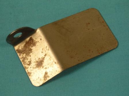 Heat Shield. Used to protect the oil pressure sending unit from excessive heat - Reproduction