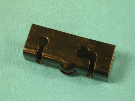 Parking Brake Cable Connector. This bracket connects the rear parking brake cables to the front or intermediate cable. Original Chrysler part - NOS in effect.