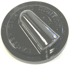426 Hemi choke thermostat cover.  Nice reproduction of the black plastic piece that covers the thermostat spring housing on the passenger side of the rear carburetor (closest to firewall)