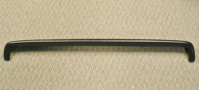 Top Dash Pad - Black - Vinyl Wrapped version.  Fiberglass core. - discount exempt